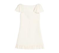 Valentino Garavani - Mini-robe à volants - Femme - Robes - Beige - Taille: 36 FR