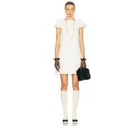Valentino Garavani - Mini-robe en Crêpe Couture - Femme - Robes - Blanc - Taille: 40 FR