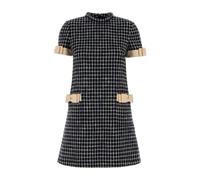 Valentino Garavani - Mini-robe en tweed brodé - Femme - Robes - Multicolore - Taille: 36 FR