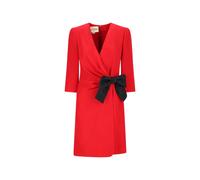 Valentino Garavani - Mini-robe portefeuille - Femme - Robes - Rouge - Taille: 34 FR