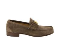 Valentino Garavani - Mocassin en daim Vlogo Signature - Homme - Chaussures - Brun - Taille: 42 EU