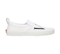 Valentino Garavani - Mocassin en tissu blanc - Homme - Chaussures - Blanc - Taille: 39 1/2 EU
