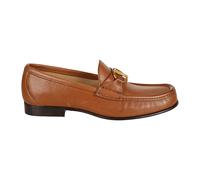 Valentino Garavani - Mocassin VLogo Signature en cuir de buffle - Femme - Chaussures - Brun - Taille: 37 1/2 EU
