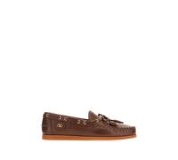Valentino Garavani - Mocassins Élégants pour Hommes - Homme - Chaussures - Brun - Taille: 42 EU