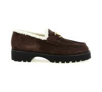 Valentino Garavani - Mocassins VLogo Signature - Femme - Chaussures - Brun - Taille: 39 1/2 EU