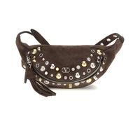 Valentino Garavani - Nellcôte Suede Fanny Pack - unisex - Sacs - Brun - Taille: ONE Size