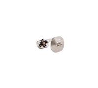 Valentino Garavani - Ovalette Metal Cufflinks - Homme - Accessoires - Gris - Taille: ONE Size