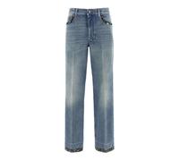 Valentino Garavani - Pantalon en denim - Femme - Jeans - Bleu - Taille: W28