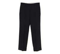 Valentino Garavani - Pantalon en laine avec revers - Homme - Pantalons - Bleu - Taille: L