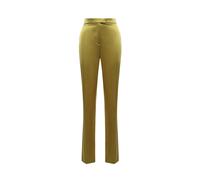 Valentino Garavani - Pantalone - Femme - Pantalons - Vert - Taille: 38 FR
