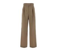 Valentino Garavani - Pantalone Sol - Femme - Pantalons - Beige - Taille: 38 FR