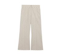Valentino Garavani - Pantalons With Floral Pattern - Femme - Pantalons - Beige - Taille: 40 FR