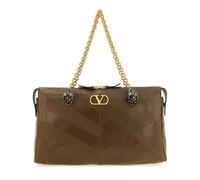 Valentino Garavani - Panthea Medium Shoulder Bag - Femme - Sacs - Brun - Taille: ONE Size