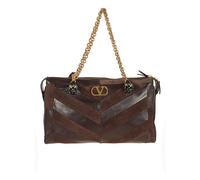 Valentino Garavani - Panthea Medium Shoulder Bag - Femme - Sacs - Brun - Taille: ONE Size