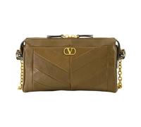 Valentino Garavani - Panthea Small Shoulder Bag - Femme - Sacs - Brun - Taille: ONE Size