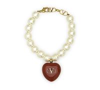 Valentino Garavani, Femme, Accessoires, Rouge, Taille: S Coeur Royal Bracelet