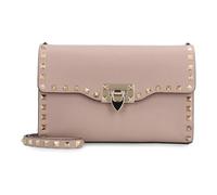 Valentino Garavani - Petit sac bandoulière Rockstud en cuir de veau grainé - Femme - Sacs - Rose - Taille: ONE Size