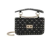 Valentino Garavani - Petit sac bandoulière Rockstud Spike - Femme - Sacs - Noir - Taille: ONE Size
