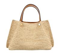Valentino Garavani - Petit sac cabas en raphia - Femme - Sacs - Beige - Taille: ONE Size