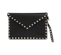 Valentino Garavani - Pochette Envelope Rockstud - Femme - Sacs - Noir - Taille: ONE Size