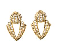 Valentino Garavani - Poetique Des Gouttes Earrings - Femme - Accessoires - Jaune - Taille: ONE Size