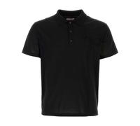 Valentino Garavani - Polo en coton - Homme - Tops - Noir - Taille: S