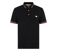 Valentino Garavani - Polo en coton piqué avec écusson VLogo - Homme - Tops - Noir - Taille: L