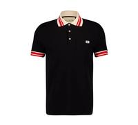 Valentino Garavani - Polo en Piqué de Coton avec Écusson VLogo - Homme - Tops - Noir - Taille: S