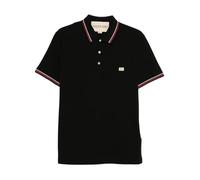 Valentino Garavani - Polo VLogo Patch - Homme - Tops - Noir - Taille: M