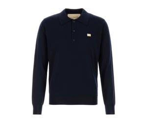 Valentino Garavani - Polo VLogo Signature - Homme - Tops - Bleu - Taille: M