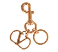 Valentino Garavani - Porte-clés Signature en Métal - Femme - Accessoires - Jaune - Taille: ONE Size