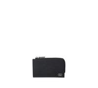 Valentino Garavani - Portefeuille Compact Signature - Homme - Accessoires - Noir - Taille: ONE Size