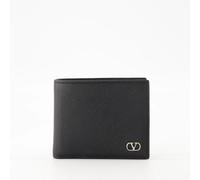 Valentino Garavani - Portefeuille VLogo en cuir noir - Homme - Accessoires - Noir - Taille: ONE Size