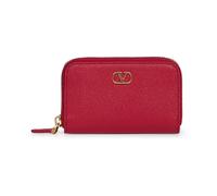 Valentino Garavani - Portefeuille zippé - Femme - Accessoires - Rouge - Taille: ONE Size