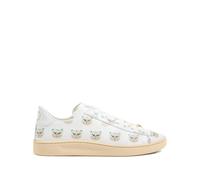Valentino Garavani - Printed Leather Baskets - Homme - Chaussures - Blanc - Taille: 45 EU
