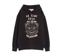 Valentino Garavani - Pull à capuche ample - Homme - Sweatshirts et sweats à capuche - Noir - Taille: L