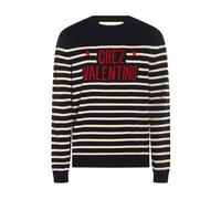 Valentino Garavani - Pull Chez Motif - Homme - Pulls - Bleu - Taille: 2XL