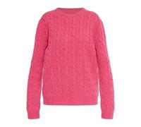 Valentino Garavani - Pull en laine à maille décorative - Femme - Pulls - Rose - Taille: 36 FR