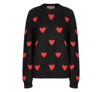 Valentino Garavani - Pull Jacquard en Mohair et Laine - Homme - Pulls - Noir - Taille: M