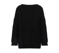 Valentino Garavani - Pull ras du cou Mossi - Femme - Pulls - Noir - Taille: 36 FR