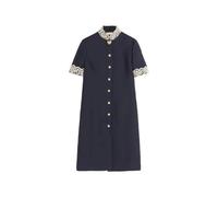 Valentino Garavani - Robe Midi Crepe Couture - Femme - Robes - Bleu - Taille: 40 FR