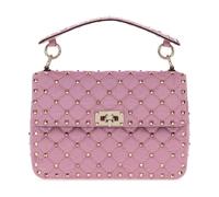 Valentino Garavani - Rockstud Handbag - Femme - Sacs - Rose - Taille: ONE Size