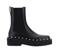Valentino Garavani - Rockstud M-Way Bottes à cheville - Femme - Chaussures - Noir - Taille: 36 EU