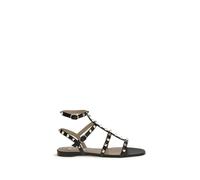 Valentino Garavani - Rockstud Sandales - Femme - Chaussures - Noir - Taille: 40 EU