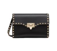 Valentino Garavani - Rockstud Small Shoulder Bag - Femme - Sacs - Noir - Taille: ONE Size