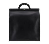 Valentino Garavani - Sac à Main en Cuir Noir Ss24 - Homme - Sacs - Noir - Taille: ONE Size