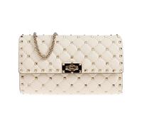 Valentino Garavani - Sac porté épaule Rockstud Spike - Femme - Sacs - Beige - Taille: ONE Size