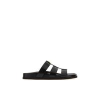 Valentino Garavani - Sandale Claquette Studshield - Homme - Chaussures - Noir - Taille: 41 EU