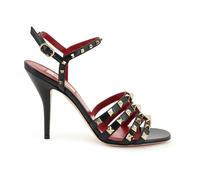 Valentino Garavani - Sandales à talons hauts - Femme - Chaussures - Noir - Taille: 37 1/2 EU