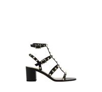 Valentino Garavani - Sandales à Talons Hauts Rockstud - Femme - Chaussures - Noir - Taille: 36 EU